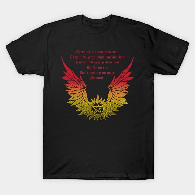 CARRY ON WAYWARD SON T-Shirt by KARMADESIGNER T-SHIRT SHOP